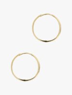 Skinny Hoop Earrings